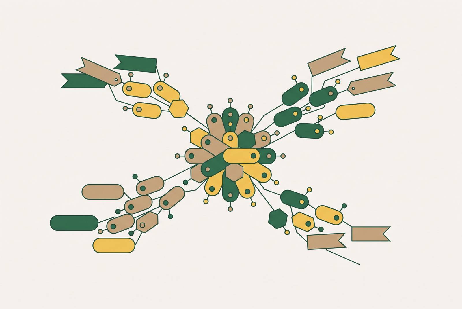 Cover illustration for “AI Agent Category Fragmentation and the Naming Race”