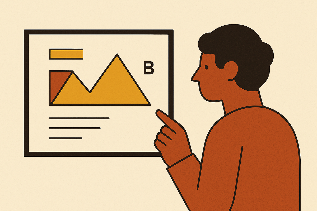 Cover illustration for “Narrative Structure in Series A and Series B Pitch Decks”