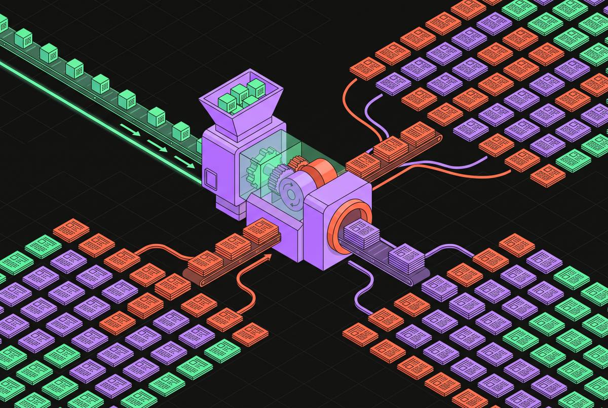 Cover illustration for “Autonomous Code Documentation Generation at Engineering Scale”