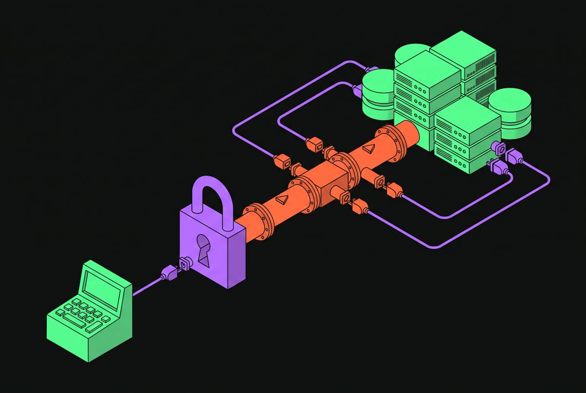 Cover illustration for “Secure Shell and API Access Patterns for Remote Agent Environments”
