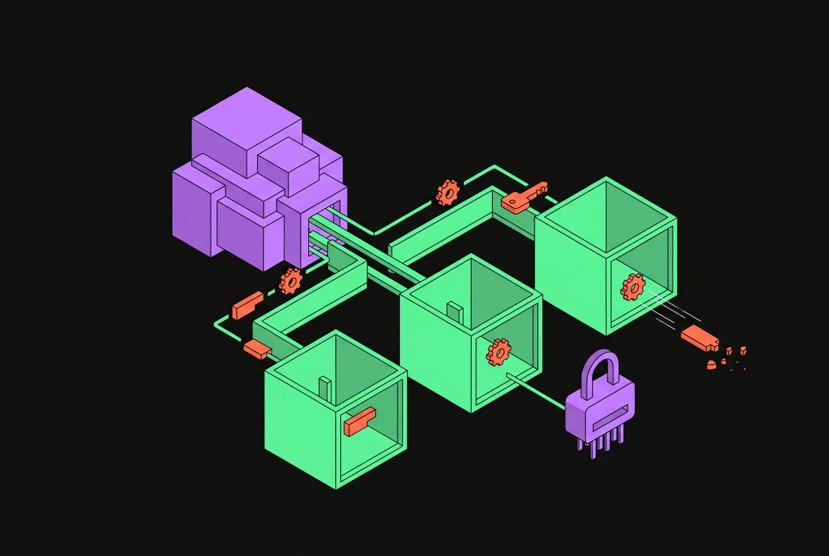 Cover illustration for “Scoped Credential Minting and Revocation in Agent Sandboxes”