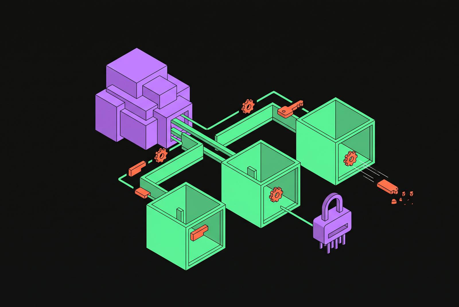 Cover illustration for “Scoped Credential Minting and Revocation in Agent Sandboxes”
