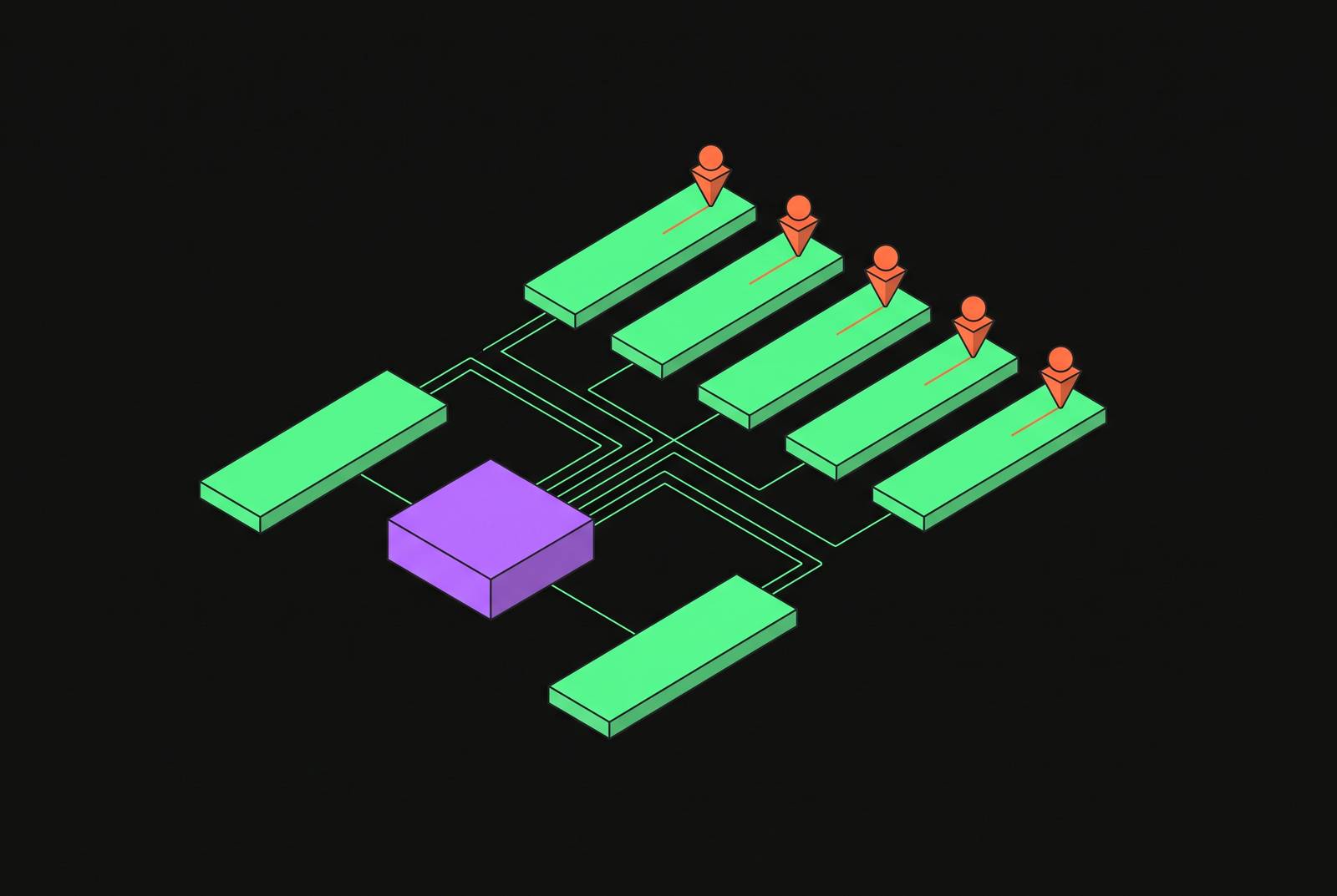 Cover illustration for “Worktree Layout Conventions for Monorepos With Multiple Agents”