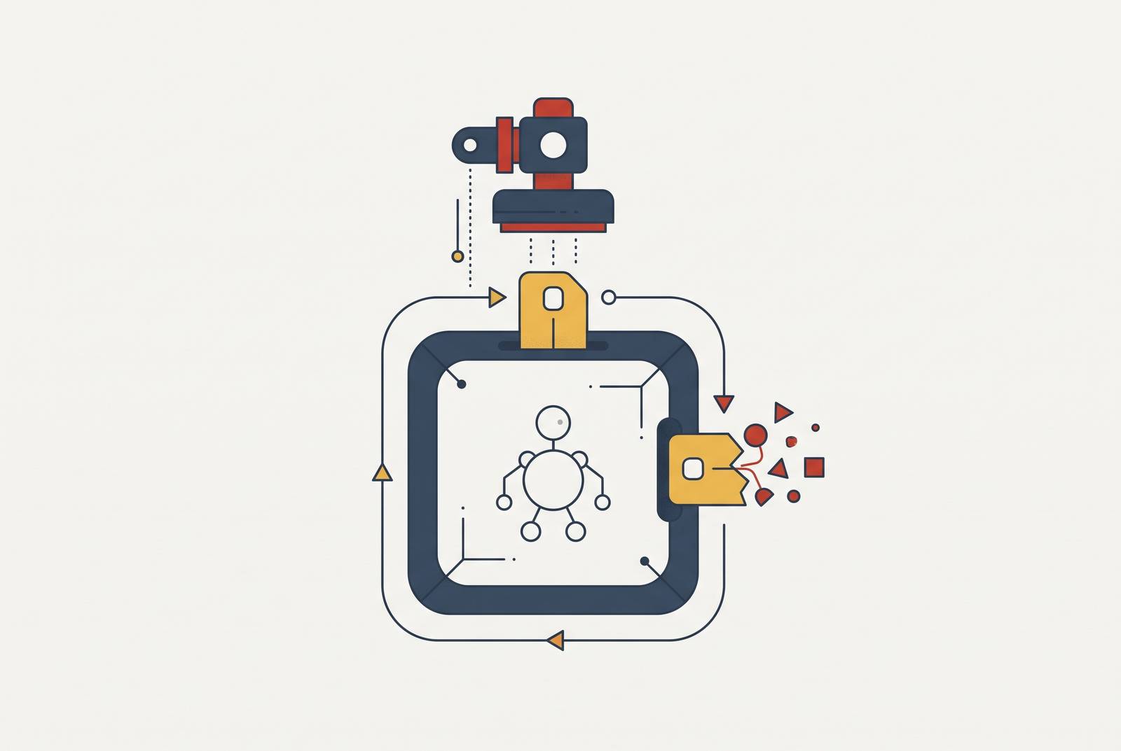 Cover illustration for “Per-Session Credential Minting and Revocation in Agent Sandboxes”