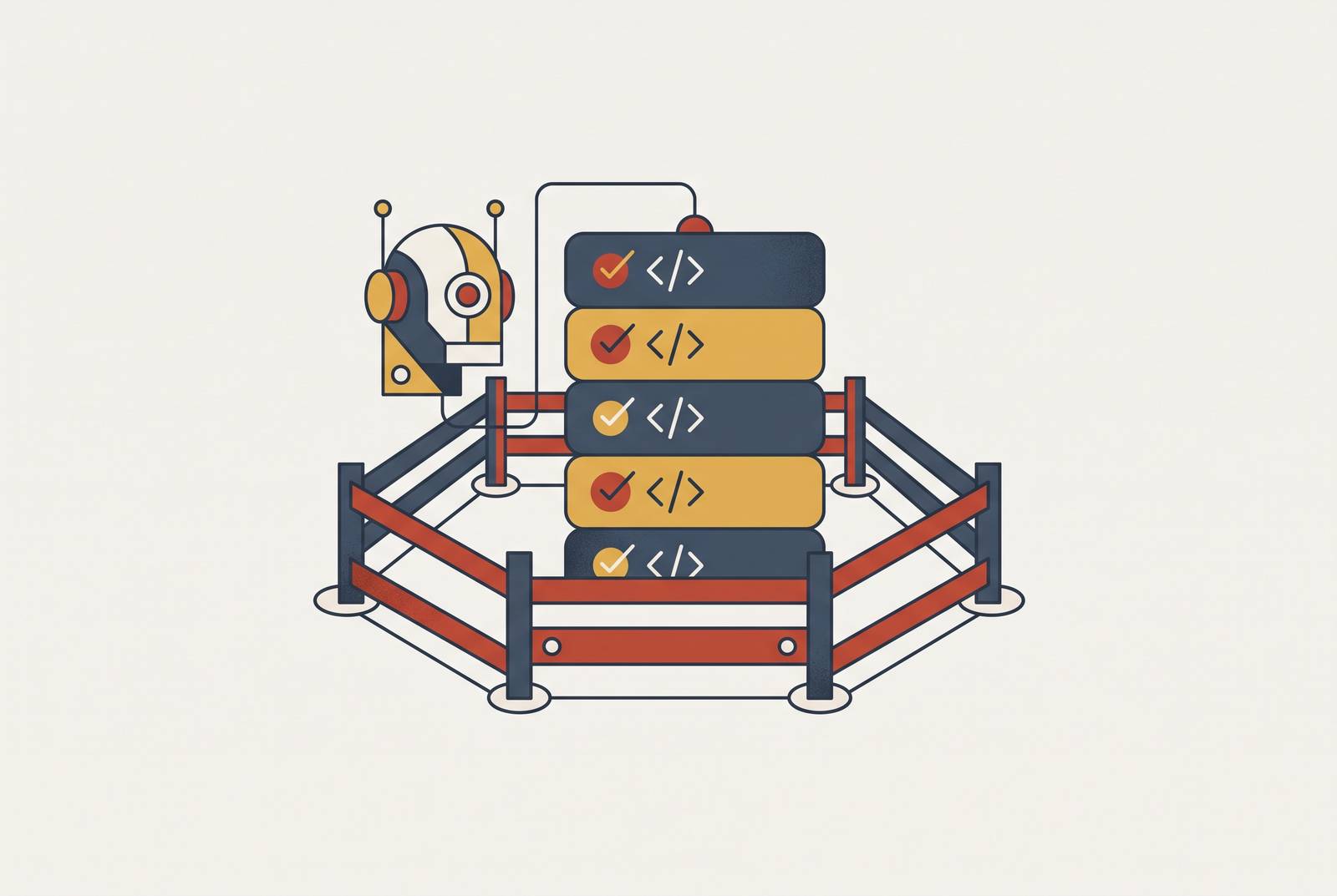 Cover illustration for “Audit Log Requirements for AI Coding Agents in Regulated Environments”