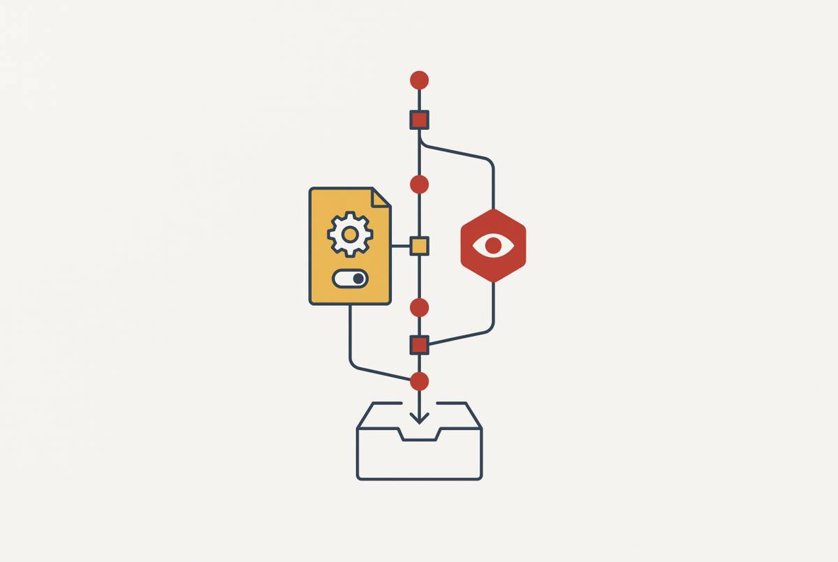Cover illustration for “Version-Controlled Agent Configuration in Production Repos”
