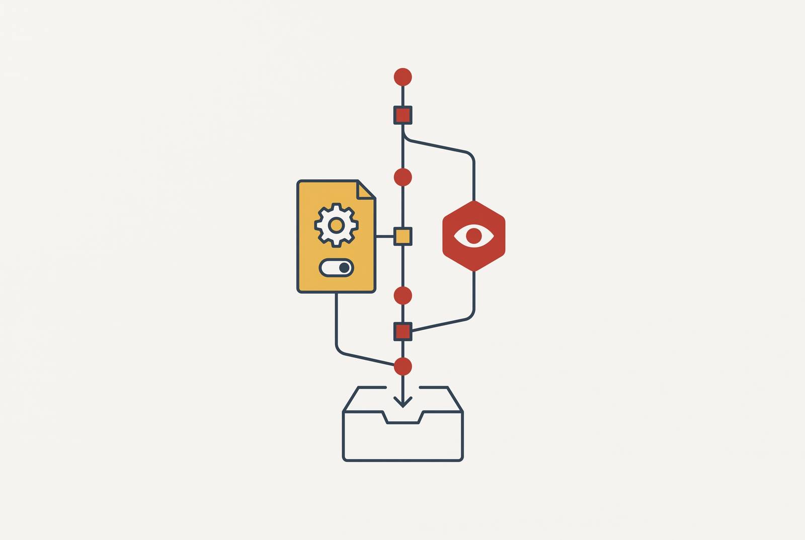 Cover illustration for “Version-Controlled Agent Configuration in Production Repos”