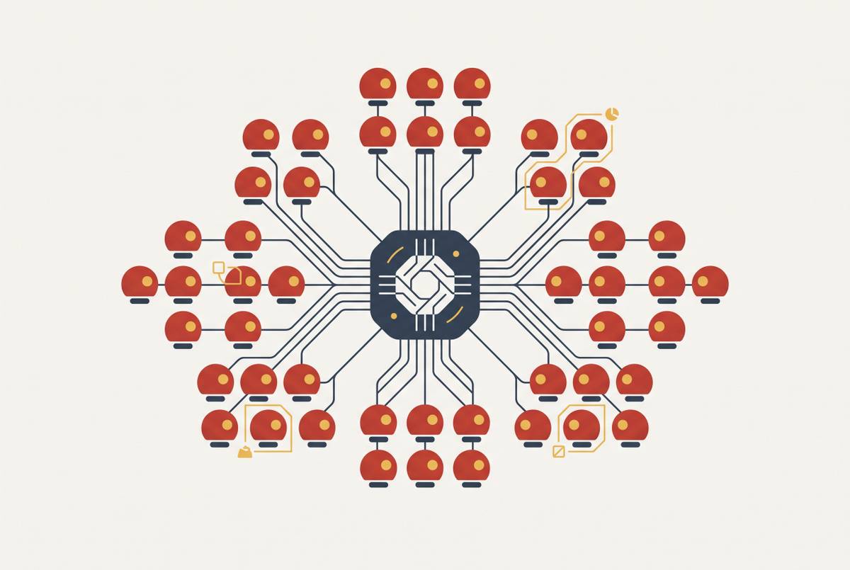 Cover illustration for “Remote Agent Environments at Scale for Large Engineering Organizations”