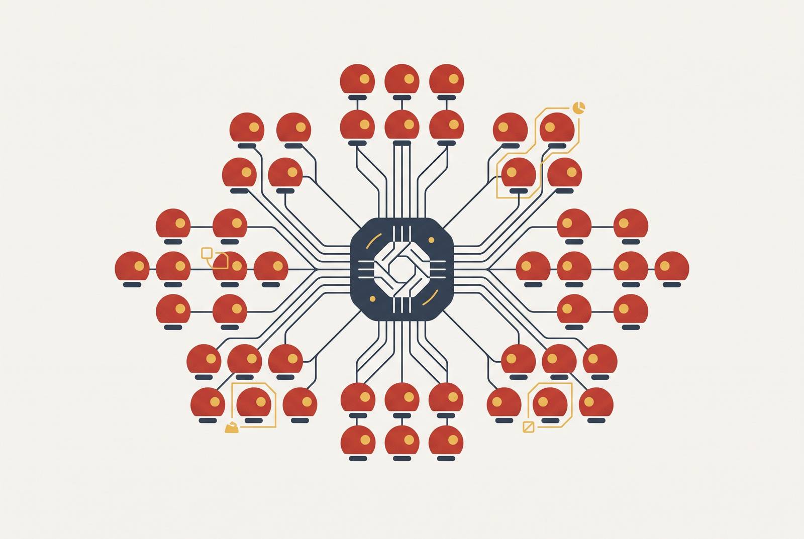 Cover illustration for “Remote Agent Environments at Scale for Large Engineering Organizations”