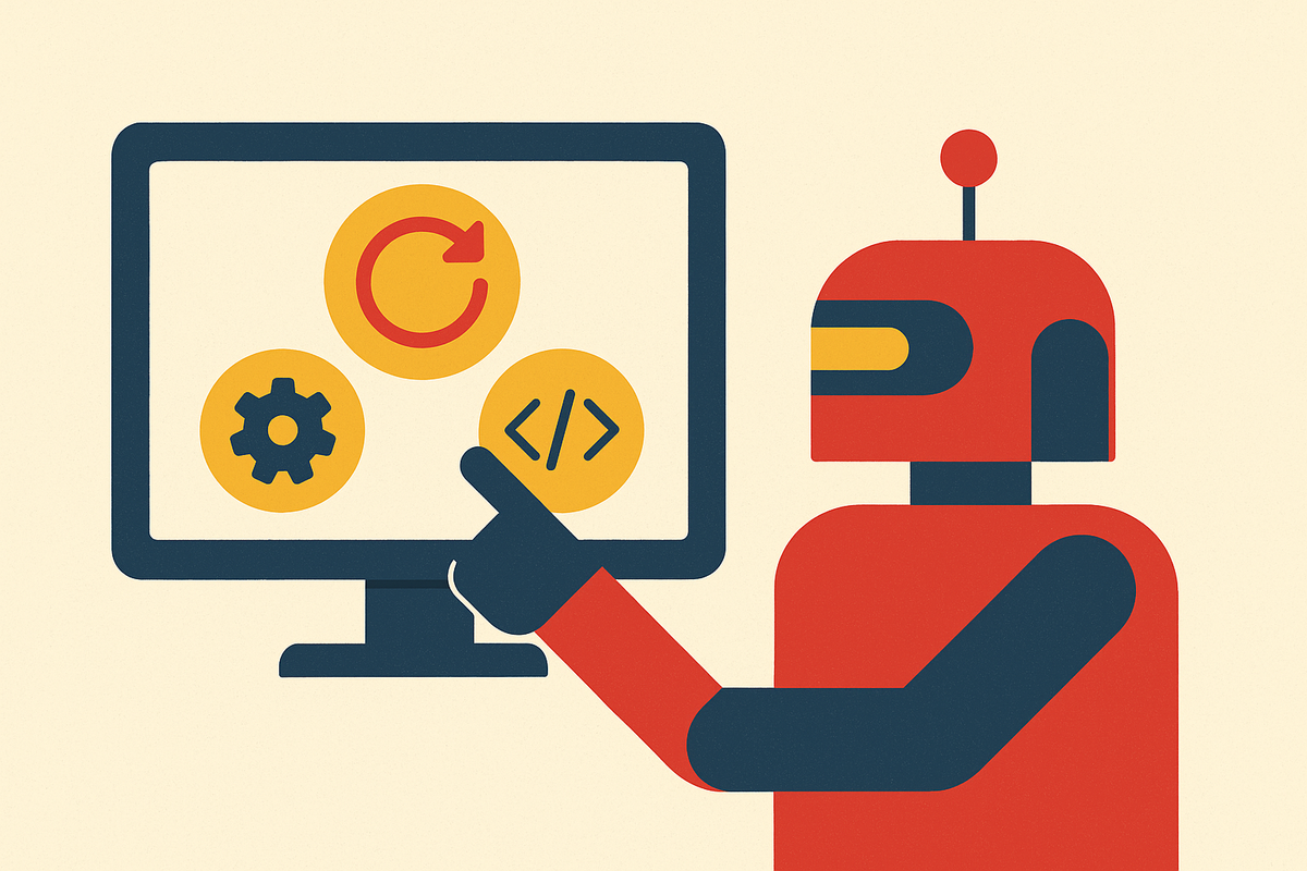 Cover illustration for “Recurring Engineering Tasks Suitable for AI Agent Automation”