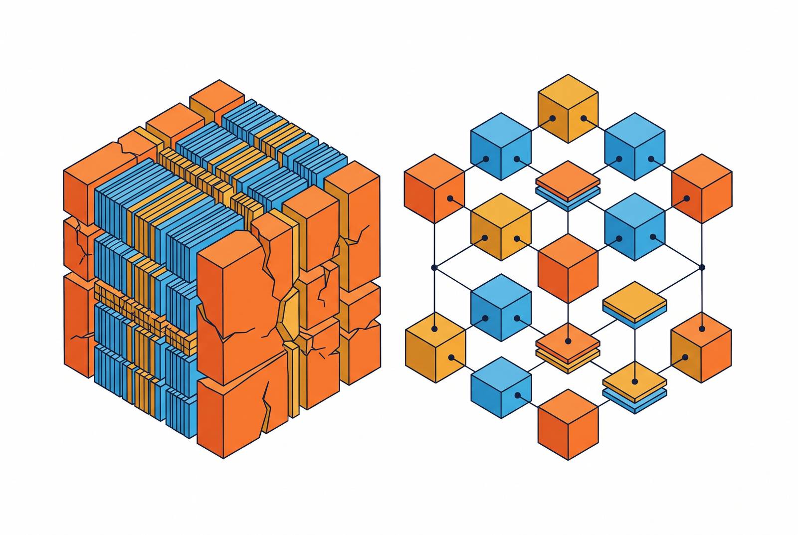 Cover illustration for “Refactoring Monolithic Agent Configs Into Composable Units”
