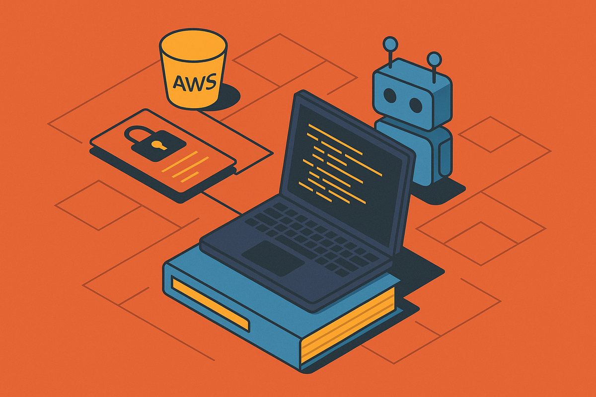 Cover illustration for “Short-Lived AWS Credentials for Coding Agent Sessions”
