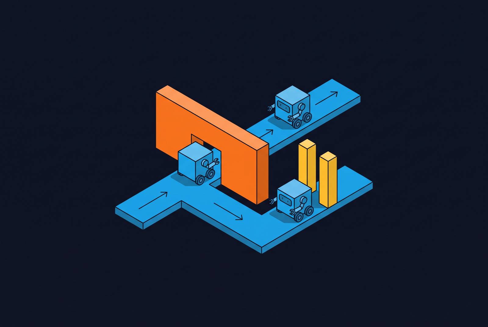 Cover illustration for “How AI Development Platforms Handle Blocked and Paused Agent States”