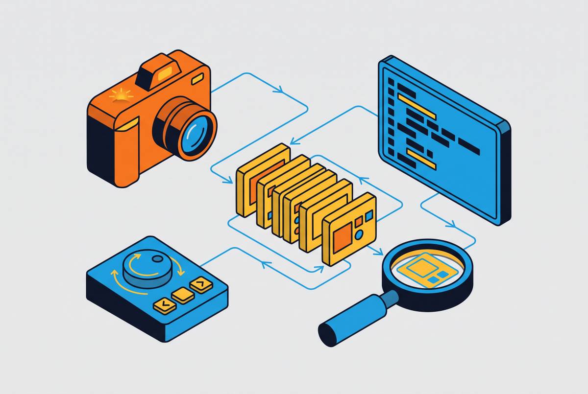 Cover illustration for “Capturing and Replaying Agent Sessions for Debugging”
