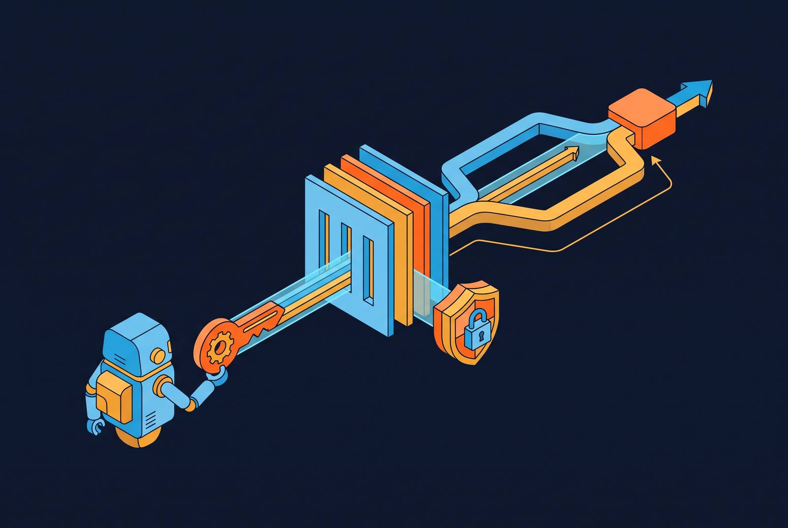Cover illustration for “GitHub Token Scoping for Agents That Open Pull Requests”