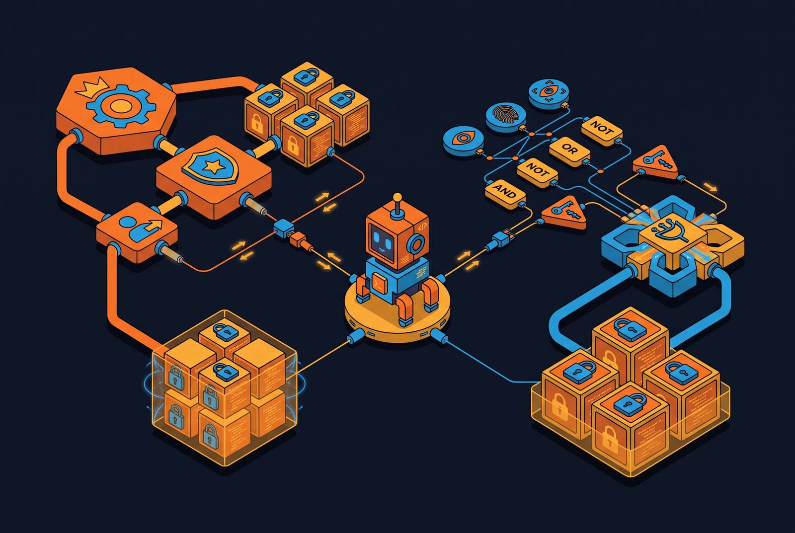 Cover illustration for “RBAC vs ABAC for AI Coding Agent Permission Models”