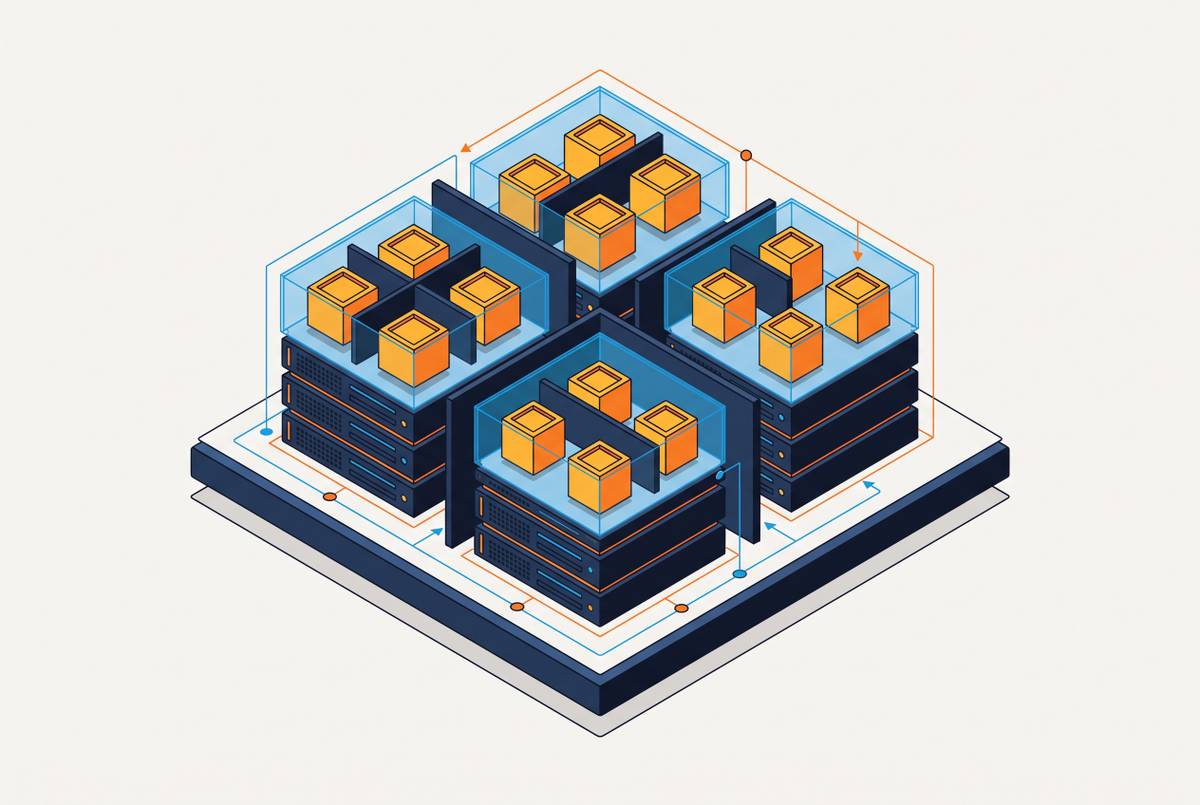 Cover illustration for “Process Isolation Levels for Coding Agents in Shared Cloud Tenants”