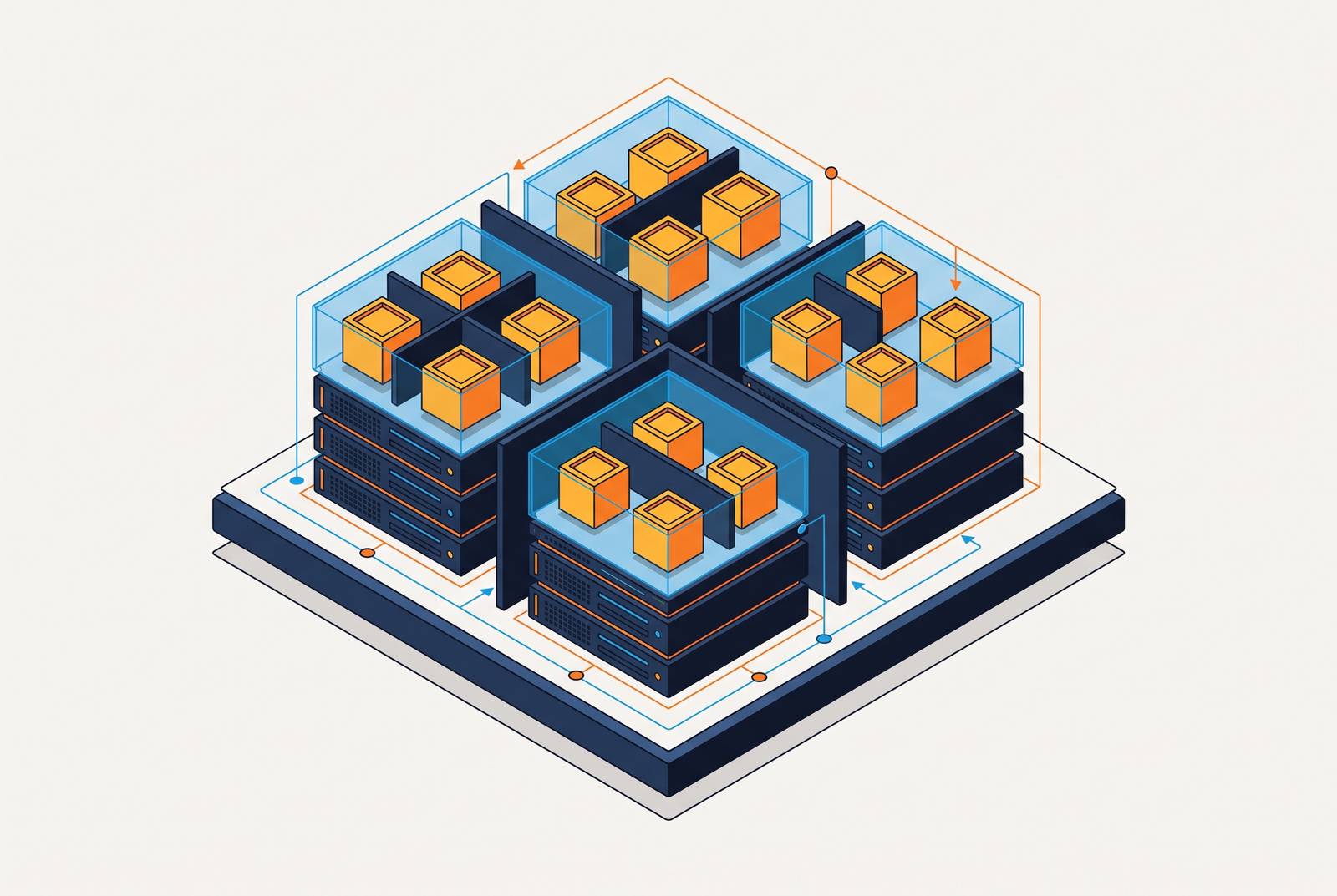 Cover illustration for “Process Isolation Levels for Coding Agents in Shared Cloud Tenants”