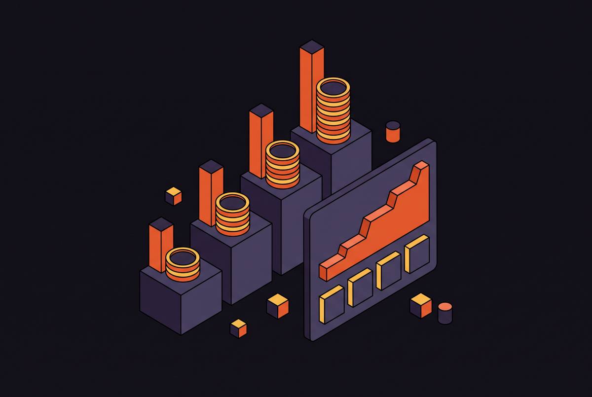 Cover illustration for “Meta Ad Agency Pricing Benchmarks by Startup Stage”