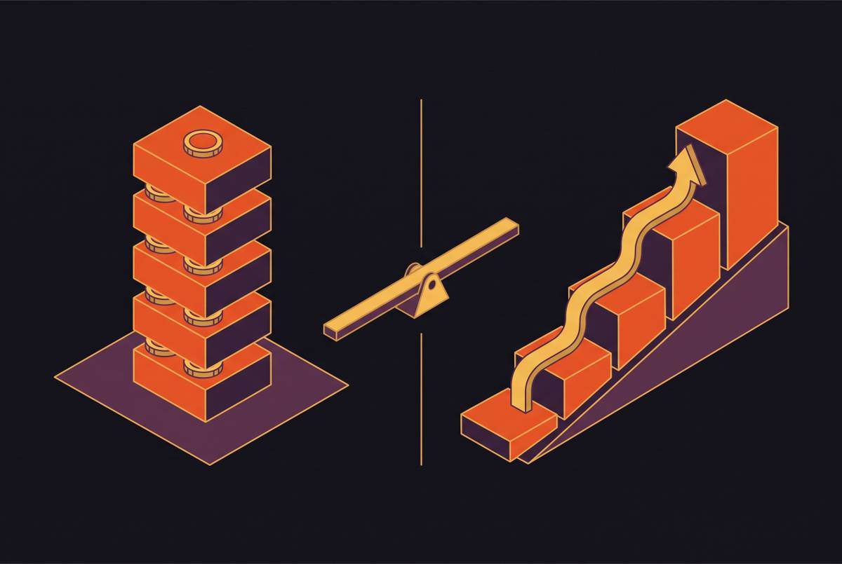 Cover illustration for “Meta Ad Agency Retainer vs Percentage of Spend”