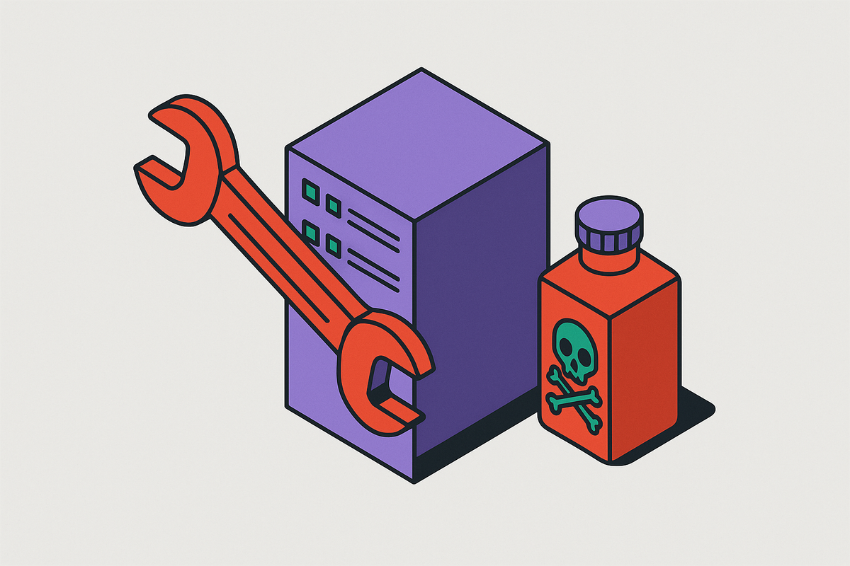 Cover illustration for “Tool Poisoning Attacks Against MCP Servers”