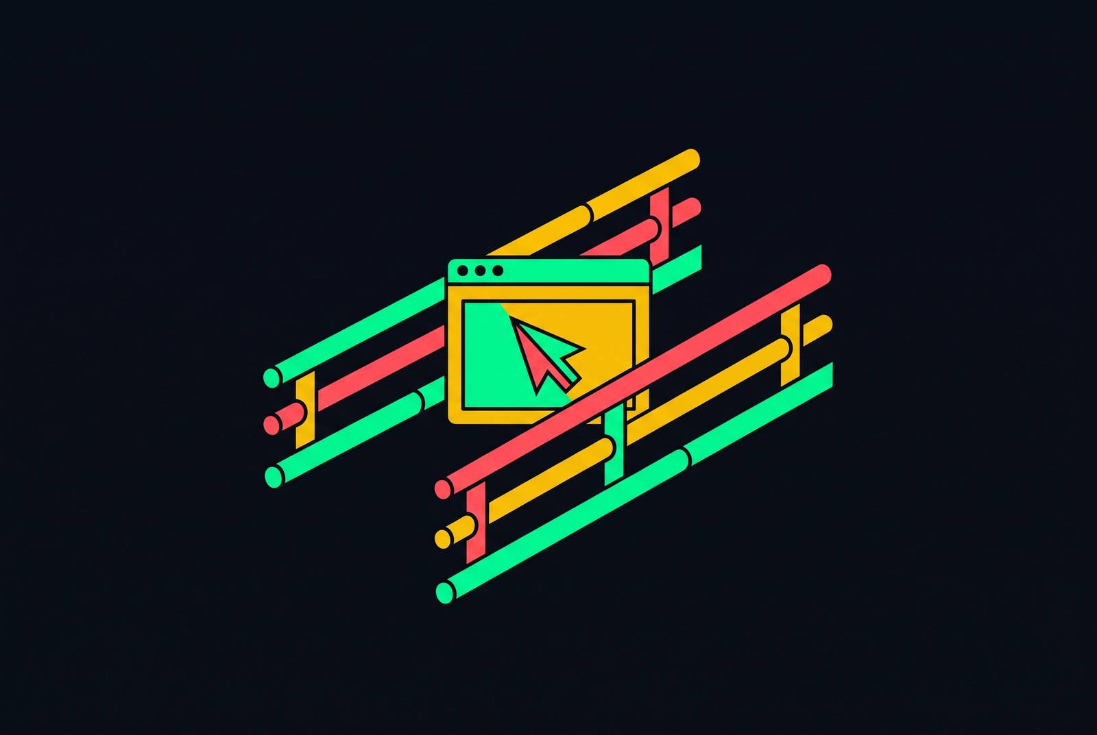 Cover illustration for “Runtime Guardrails for Browser-Use Agents in Production”