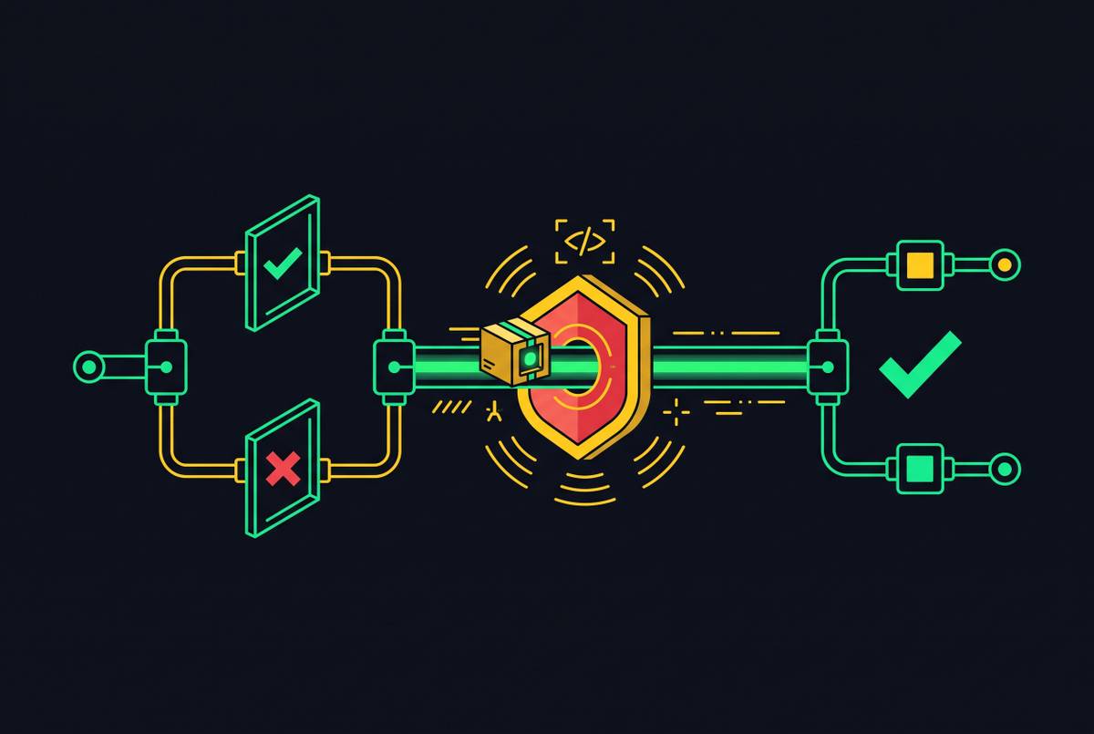 Cover illustration for “Security Testing in CI/CD Pipelines for AI Agent Releases”