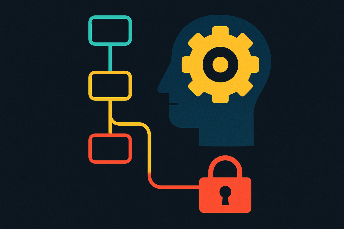 Cover illustration for “Privilege Escalation Paths in LLM Agent Tool Chains”