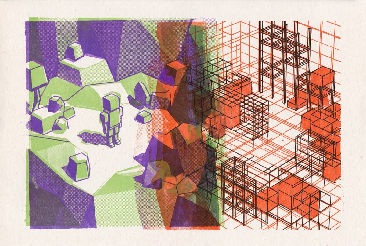 Cover illustration for “AI Game Engine Output Quality Compared to Hand-Coded Godot Projects”
