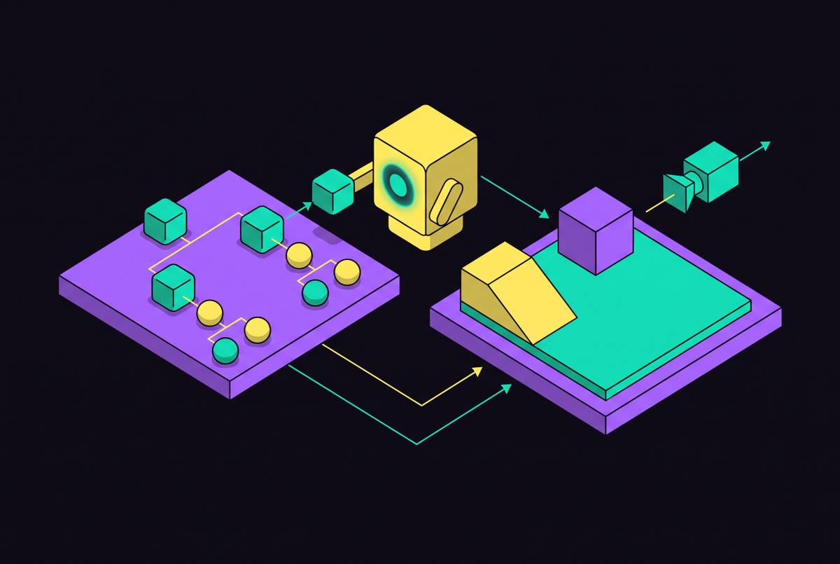 Cover illustration for “Using AI Agents to Accelerate Godot Scene and Node Setup”