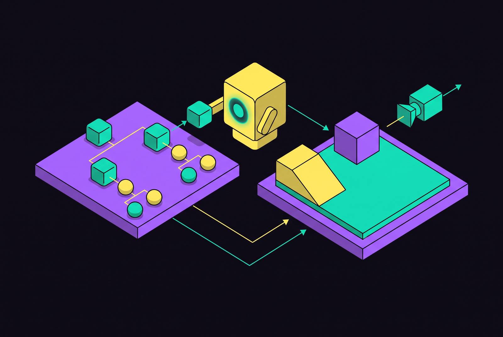 Cover illustration for “Using AI Agents to Accelerate Godot Scene and Node Setup”