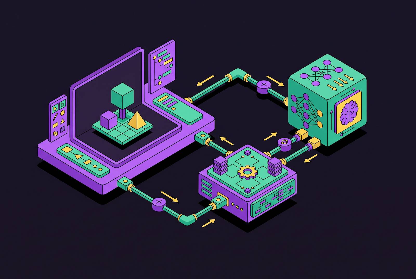Cover illustration for “MCP Integration Inside a Game Engine Development Environment”