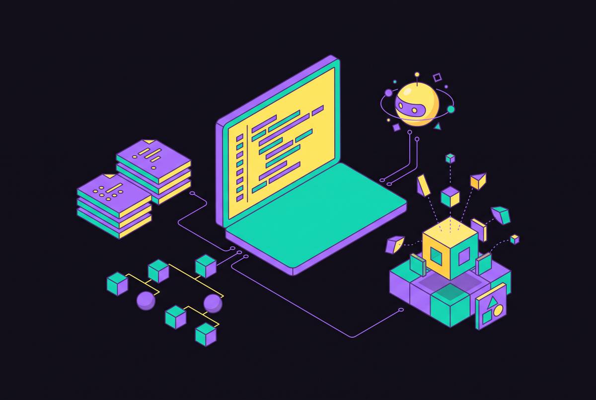 Cover illustration for “AI Coding Assistants for GDScript in Godot Projects”