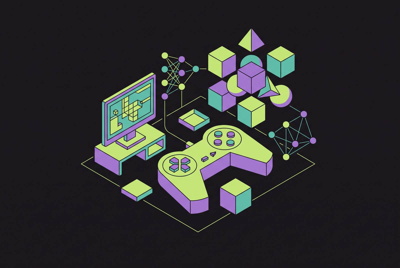 Cover illustration for “Best Indie Games of 2026 Made With AI Tools”