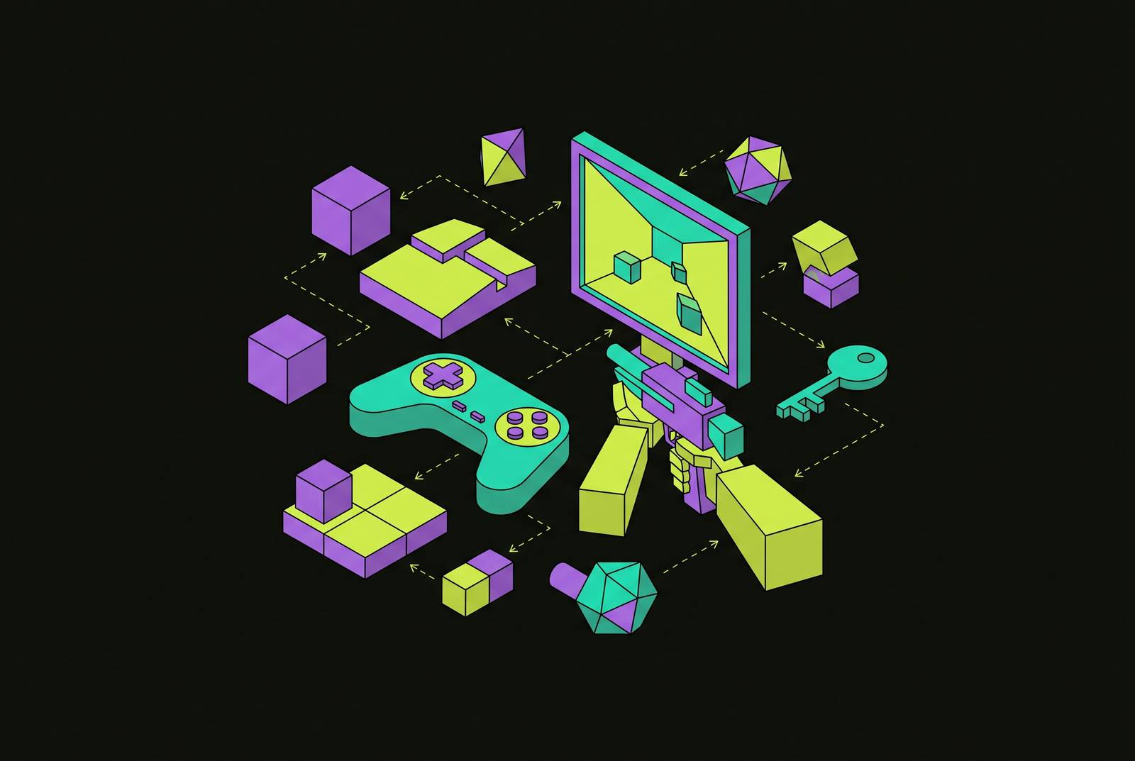Cover illustration for “Best First-Person Indie Games of 2026”