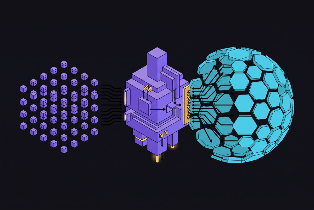 Cover illustration for “Hybrid Retrieval Architectures Combining Vector Search and Live Web”
