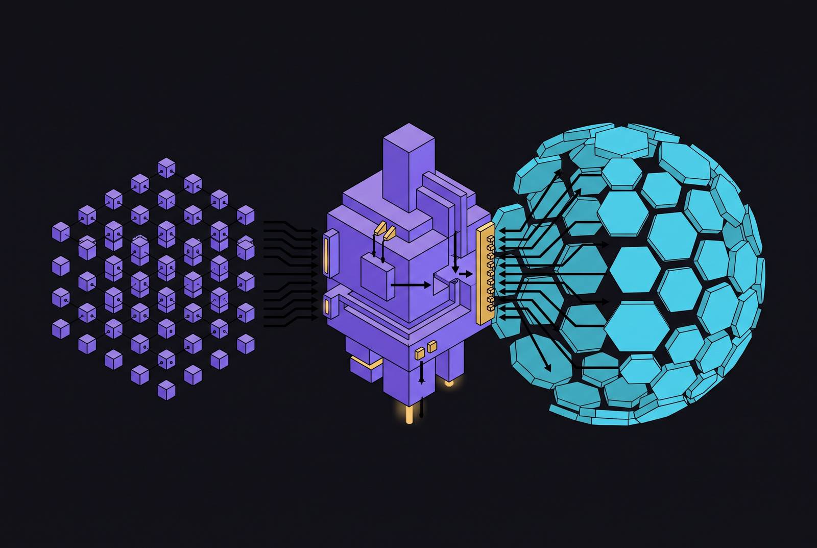 Cover illustration for “Hybrid Retrieval Architectures Combining Vector Search and Live Web”