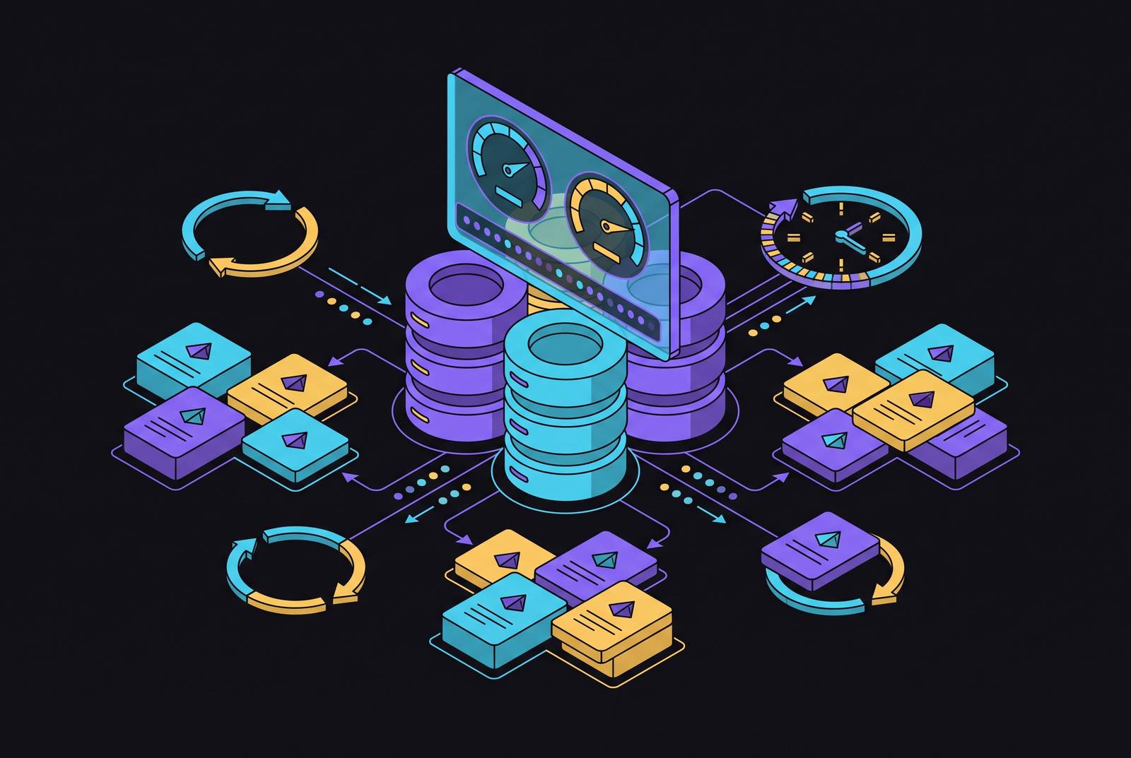 Cover illustration for “Freshness Monitoring for Entity Data in Production AI Applications”