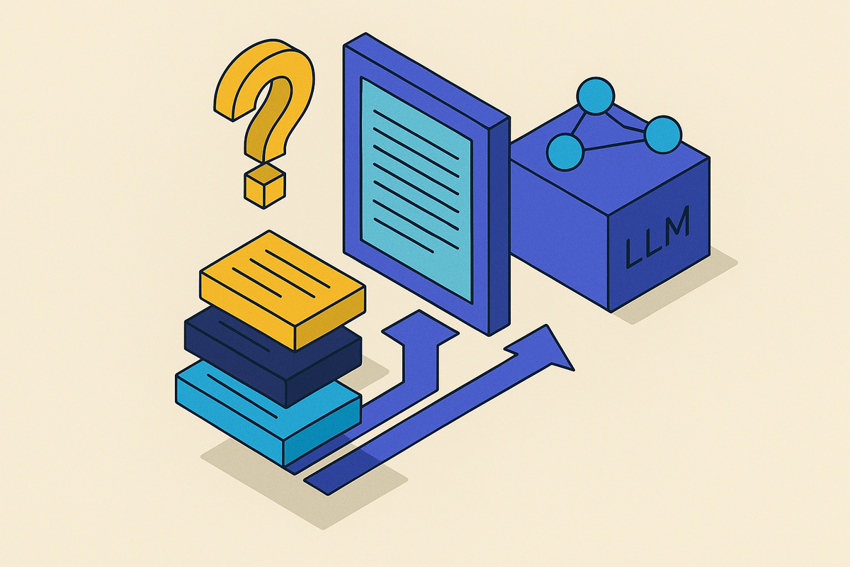 Cover illustration for “Lost-in-the-Middle Problem and Re-Ranking for LLM Context Windows”