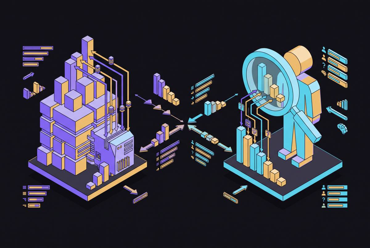 Cover illustration for “Relevance Ranking Signals for AI Consumers vs. Human Searchers”