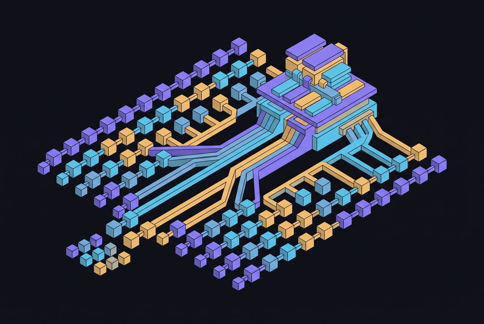 Cover illustration for “Throughput Scaling for High-Volume AI Agent Deployments”