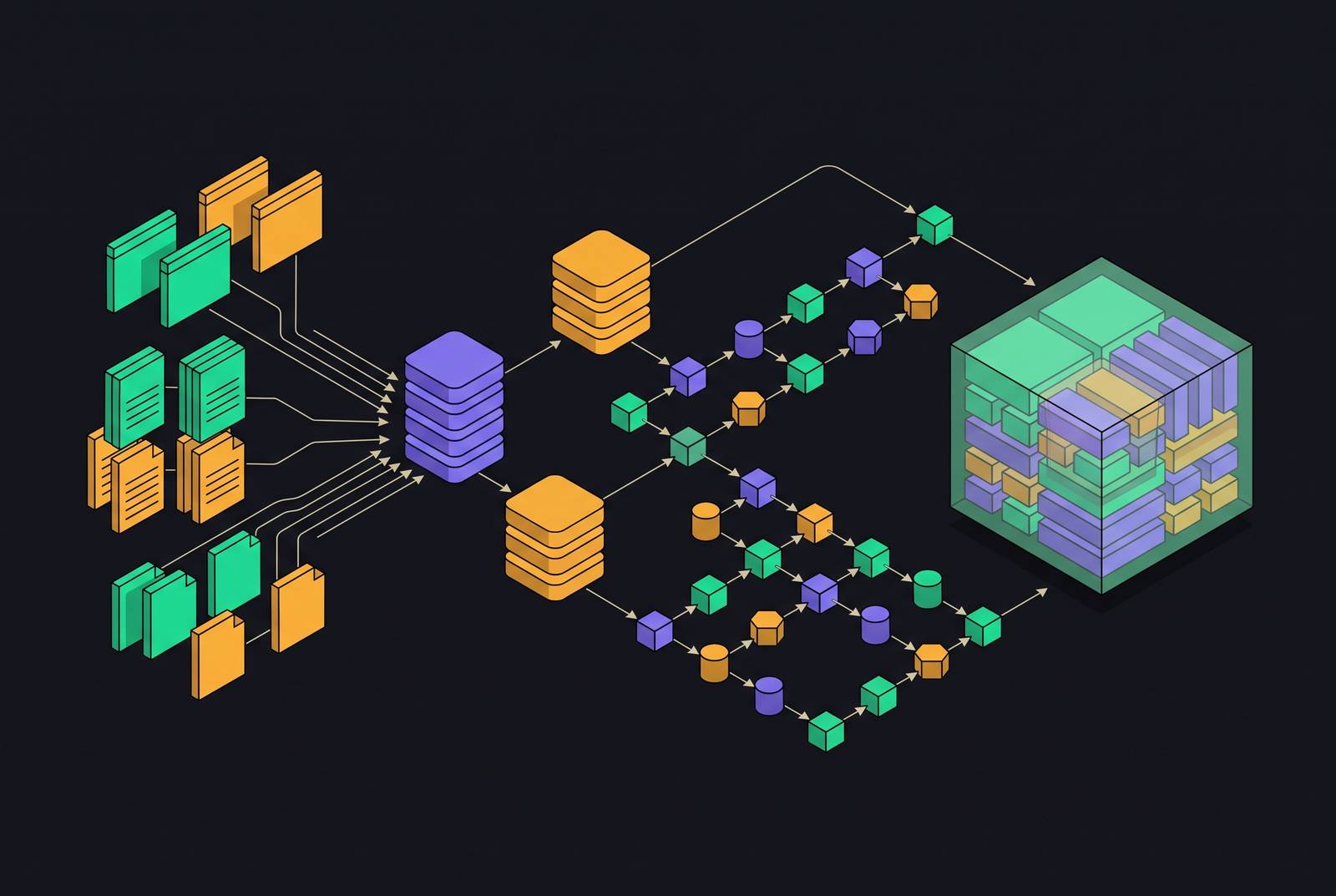 Cover illustration for “Data Provenance and Lineage Tracking in Web Knowledge Pipelines”