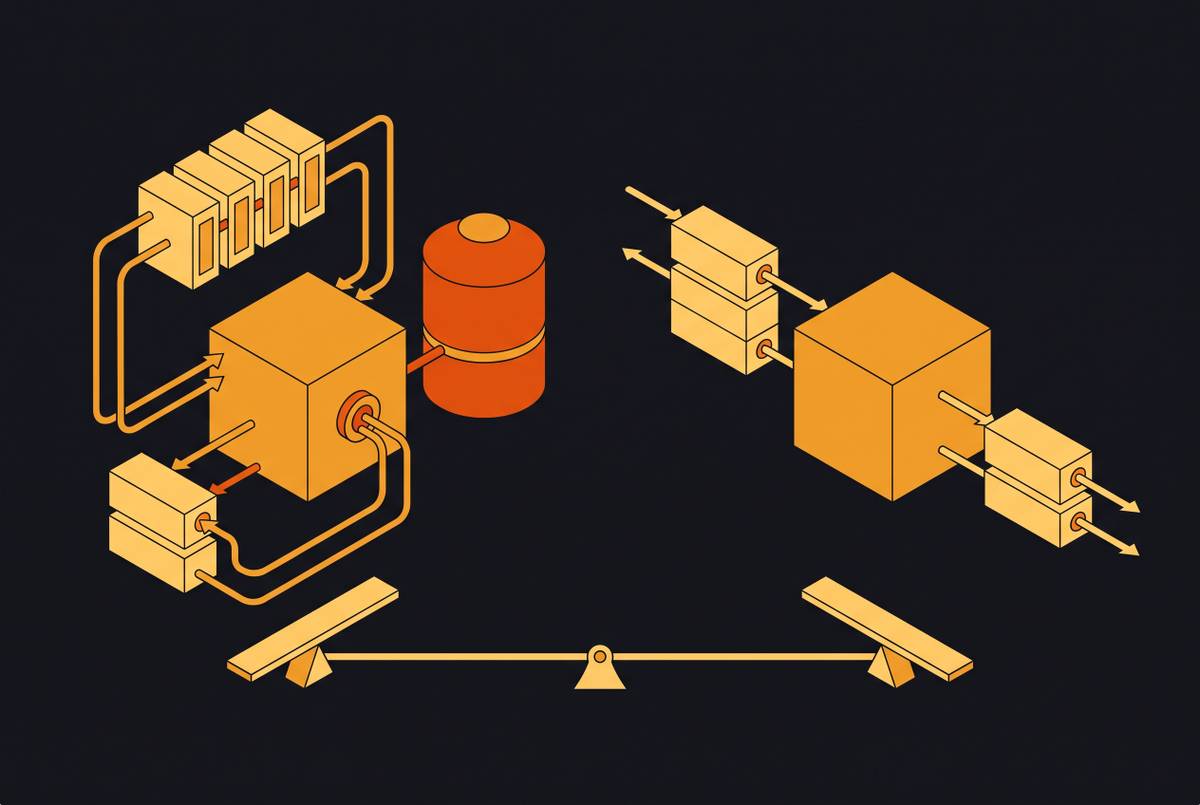 Cover illustration for “Stateful vs Stateless Agent Design Trade-Offs”