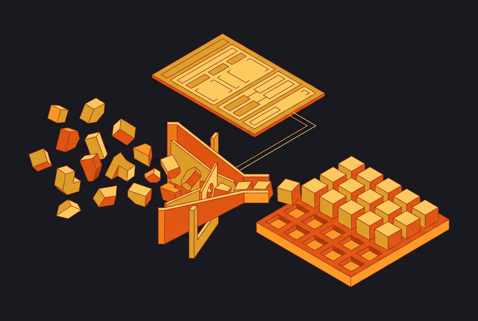 Cover illustration for “JSON Schema Enforcement for Reliable LLM Structured Outputs”
