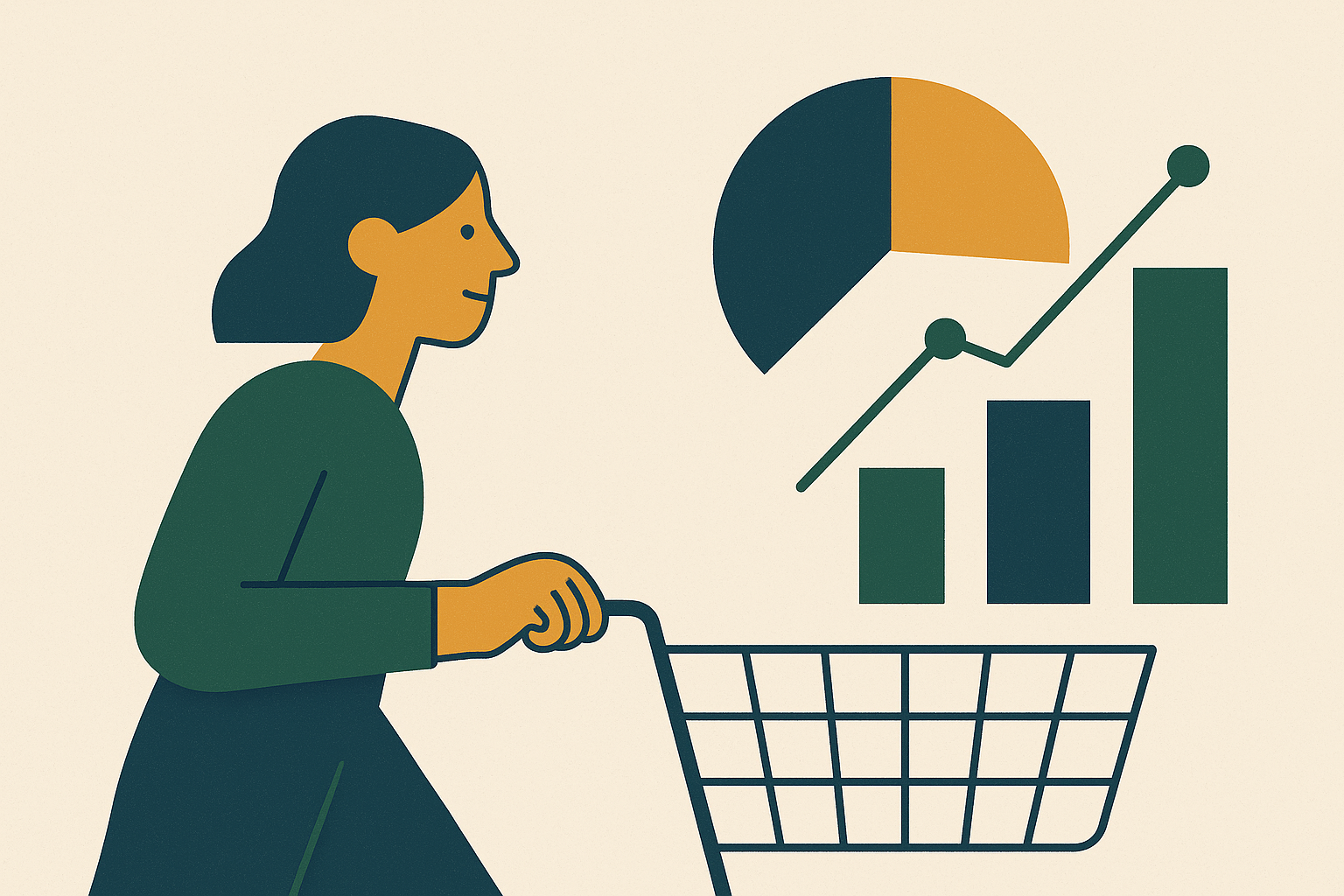 Cover illustration for “Engaged-Shopper Cohort Benchmarks and Why They Mislead”