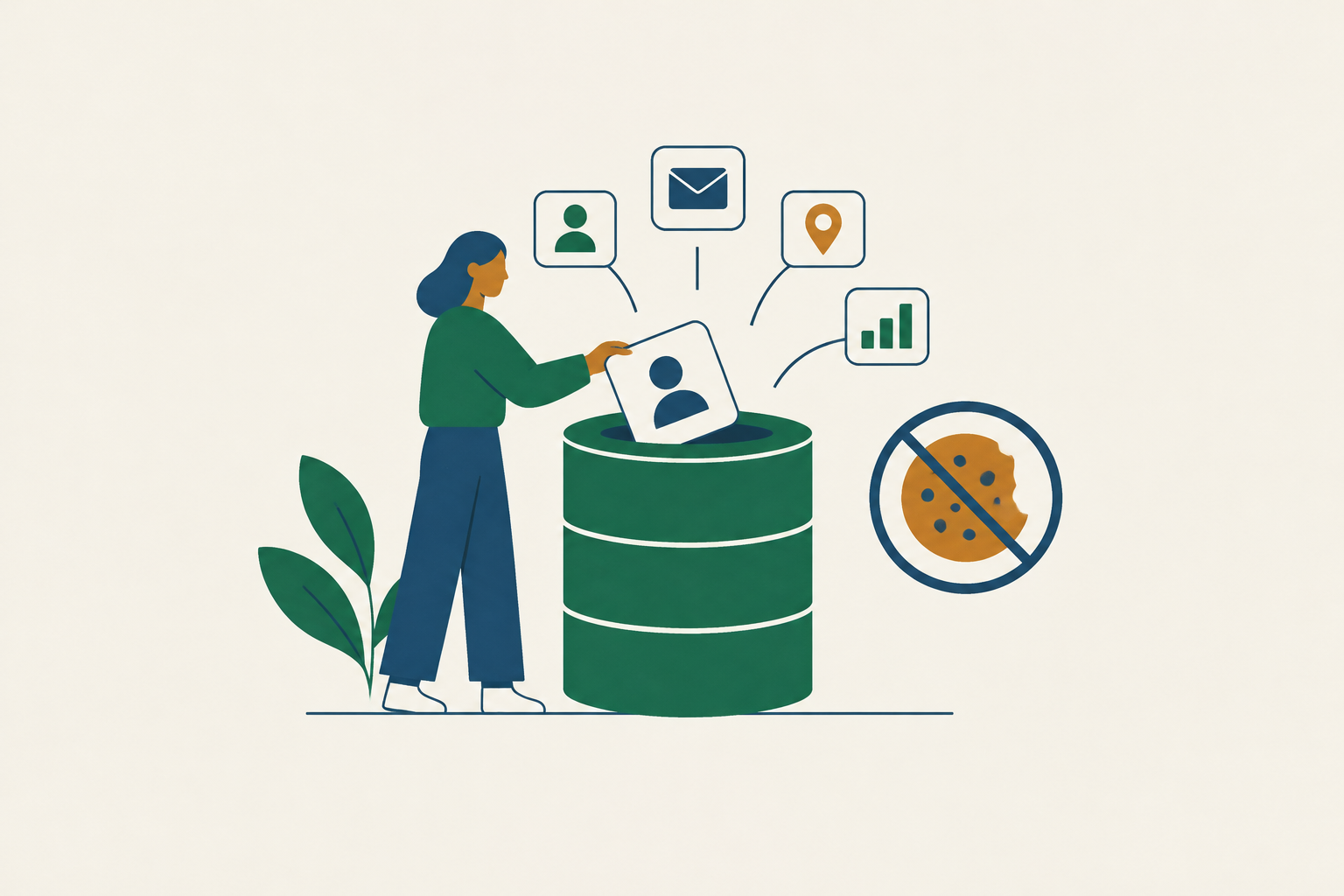 Cover illustration for “First-Party Data Collection After Third-Party Cookie Deprecation”