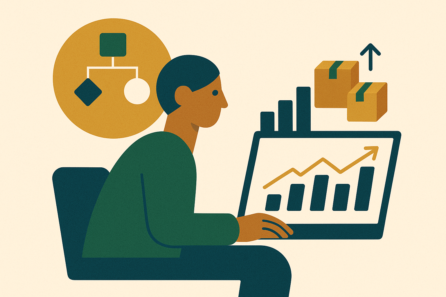 Cover illustration for “Scenario Modeling for AOV Uplift From Bundling and Upsell”