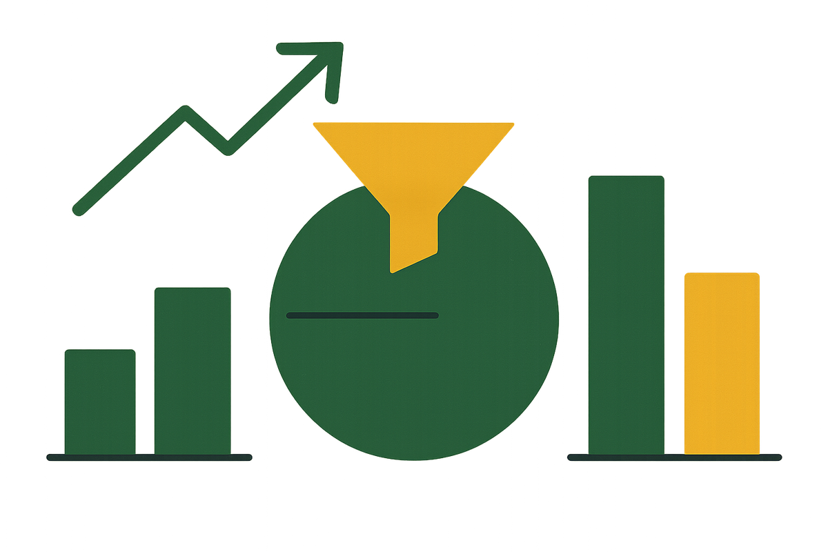 Cover illustration for “Conversion Rate Denominators and Why They Differ by Platform”