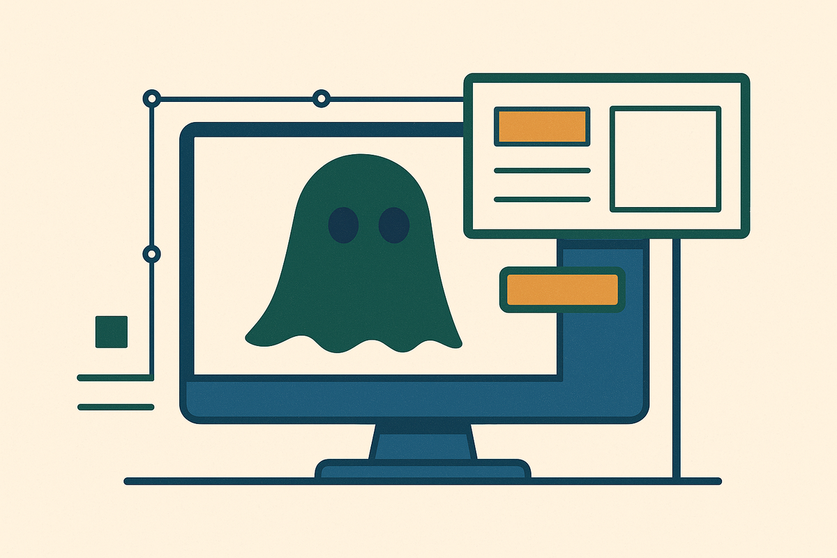 Cover illustration for “Ghost Ad Holdout Design for DTC Paid Social”