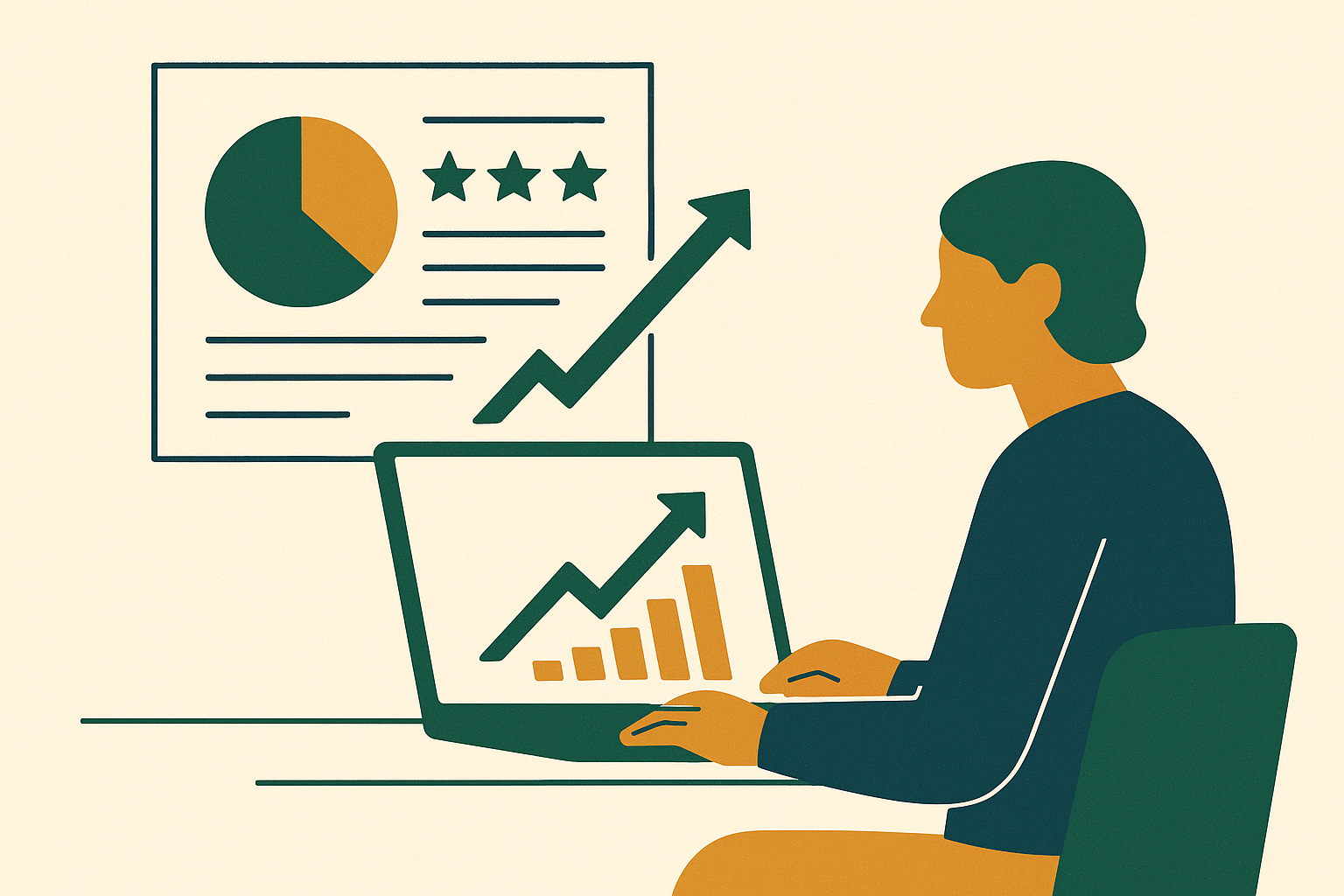 Cover illustration for “Third-Party Benchmark Reports in Martech”